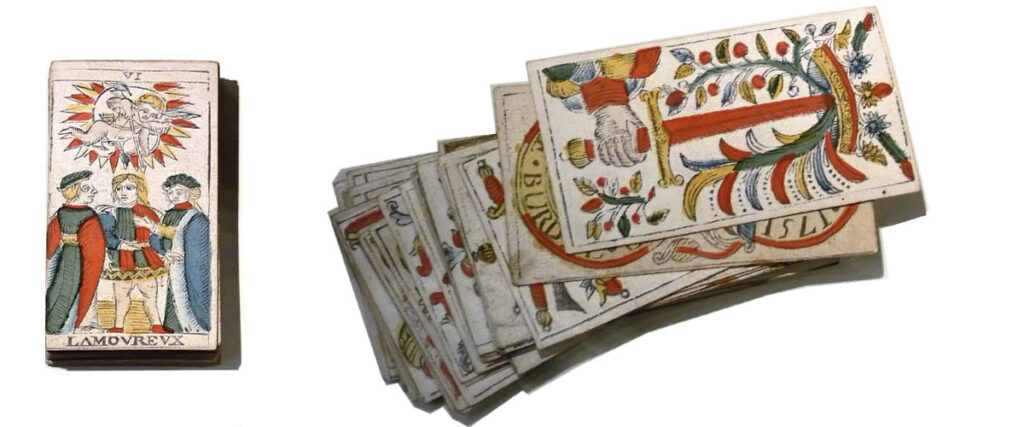Tarockspiel mit 76 Karten, 1751
