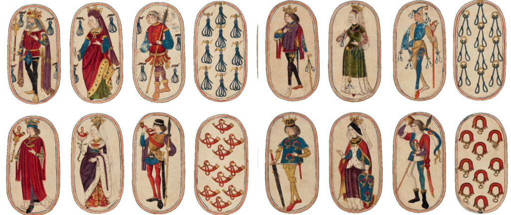 Die Cloisters-Serie von zweiundfünfzig Karten, Datum: ca. 1475-80.